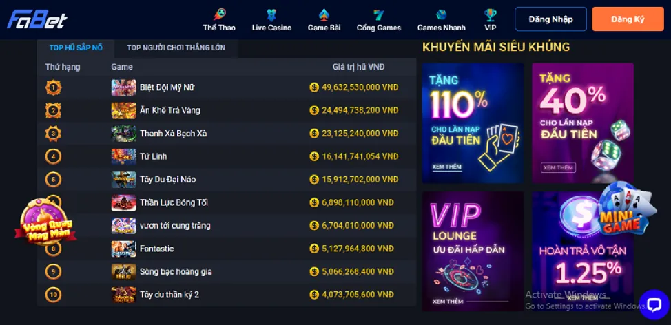 Bước 1: Đăng ký tài khoản C54 login
